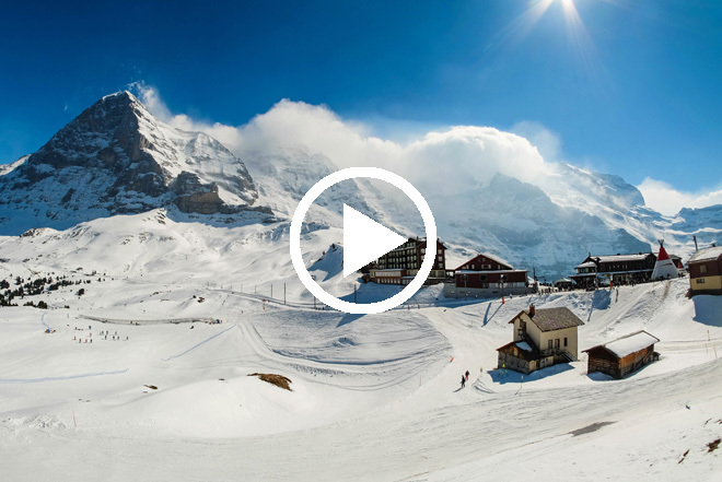 Video: Winter In Wengen